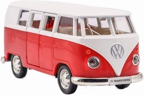 Toy car Model 1/36 for Volkswagens T1 Alloy Bus Car Model Diecast Toy High Simulation Collection Toys Gift (Color : G7)