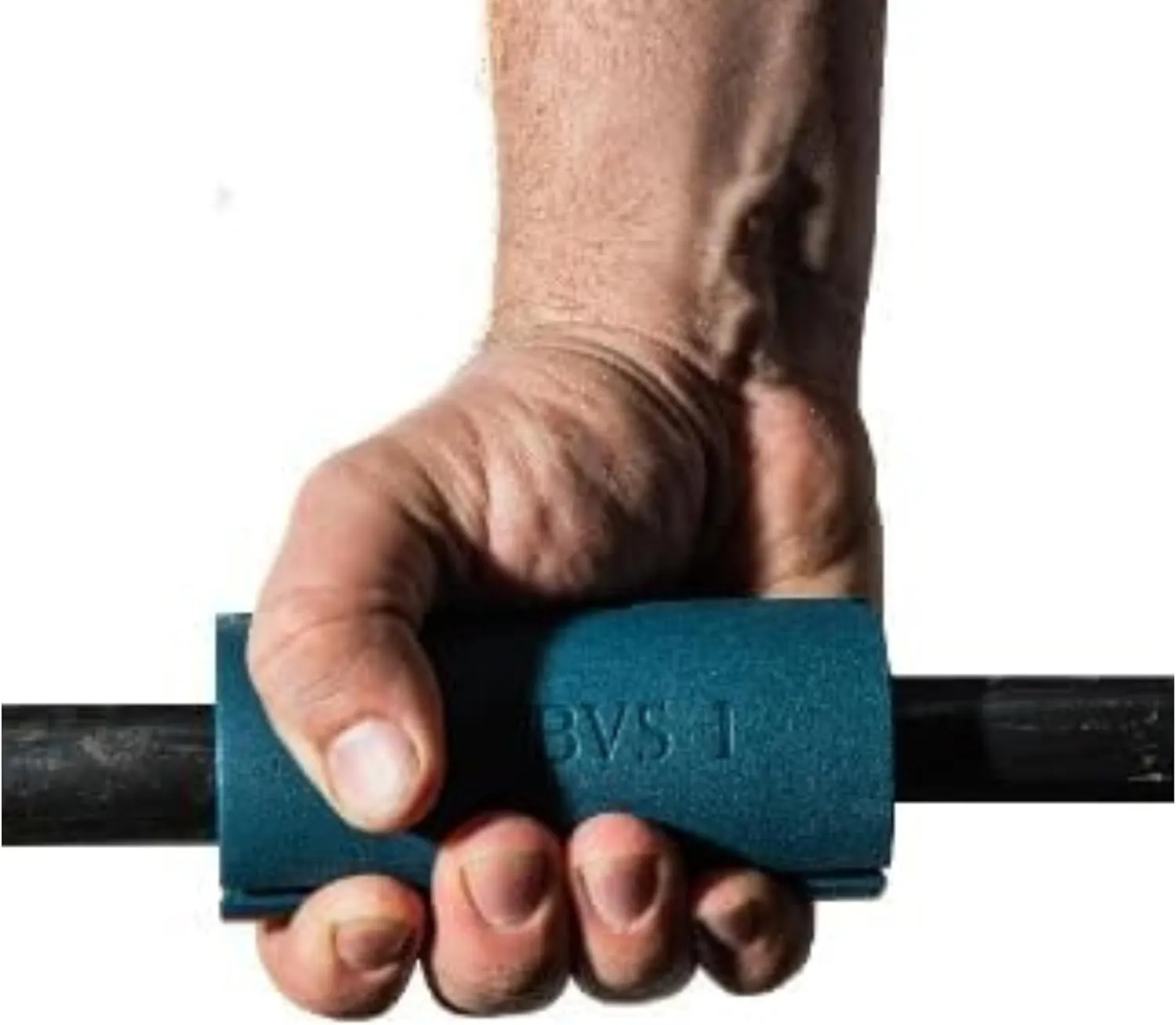 Tribus Thick Grips for Barbells Dumbbells | Thick Dumbbell Grips | Extreme Arms & Forearms Builder - Grip Strength