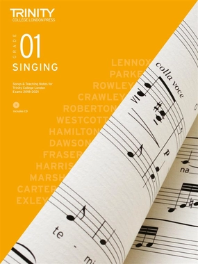 Trinity Singing 2018-21, Grade 1 Book/CD