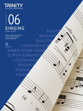 Trinity Singing 2018-21, Grade 6 High Voice Book/CD