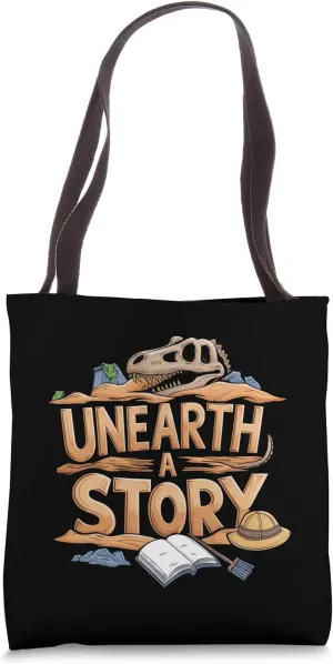 Unearth A Story 2026 Reading Tote Bag
