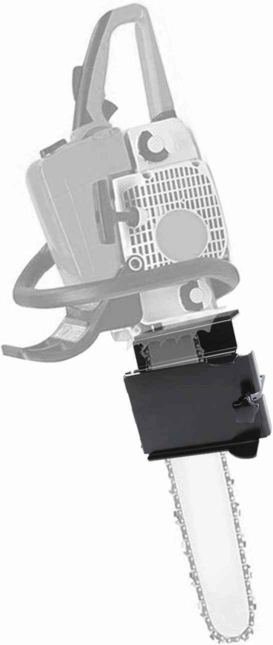 Universal Saw Press Chainsaw Bracket Tool Carrier Mounting Holder System for ATV UTV Trailers with Tubular Racks