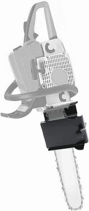 Universal Saw Press Chainsaw Bracket Tool Carrier Mounting Holder System for ATV UTV Trailers with Tubular Racks