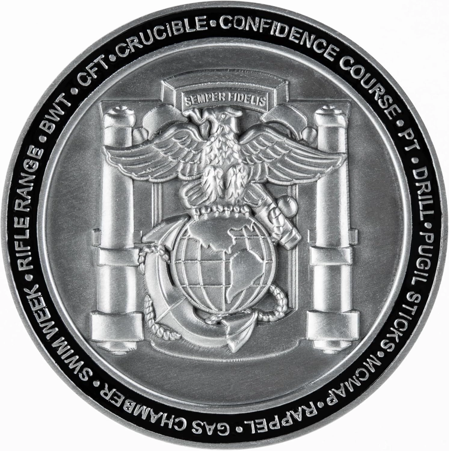 USMC MCRD San Diego Challenge Coin - Officially Licensed Marines Coin - Marine Corps Recruit Depot San Diego Coin