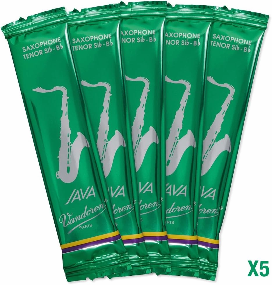 Vandoren SR2725 Tenor Sax JAVA Reeds Strength 2.5; Box of 5