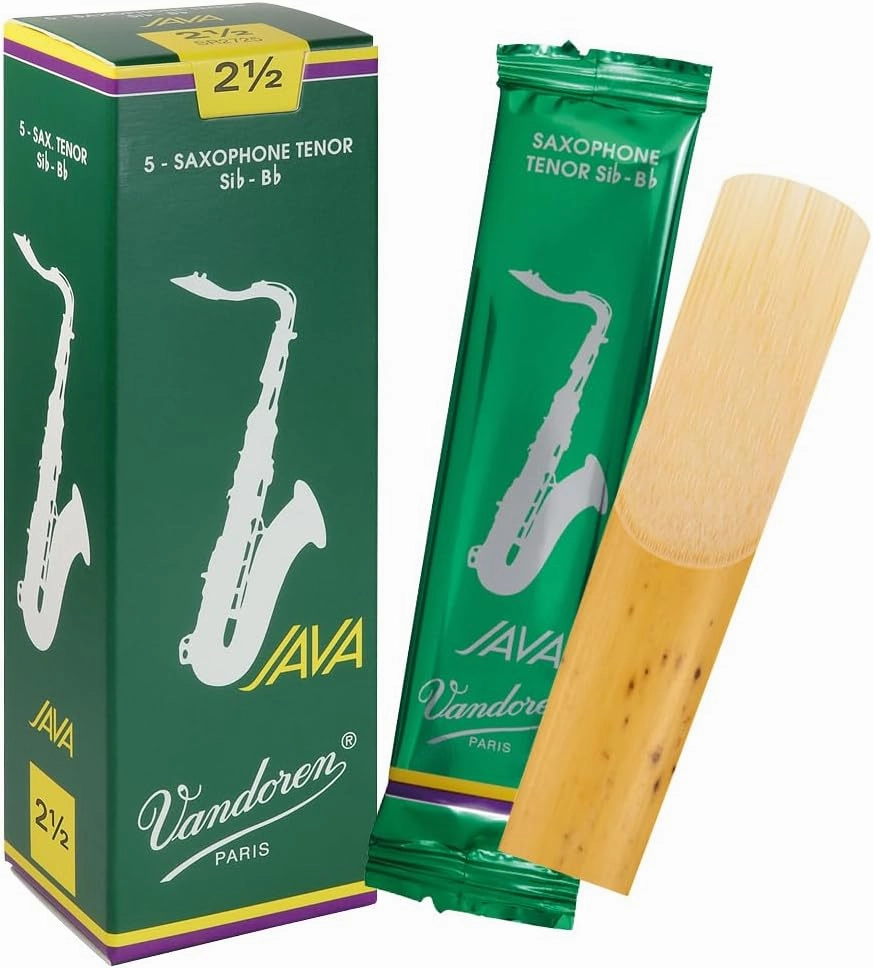 Vandoren SR2725 Tenor Sax JAVA Reeds Strength 2.5; Box of 5