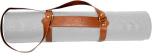 Vegan Leather Yoga Mat Carrier Sling/Adjustable Blanket Strap/Faux Leather Bedroll Straps