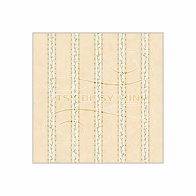 Vine Stripe - Dollhouse Wallpaper
