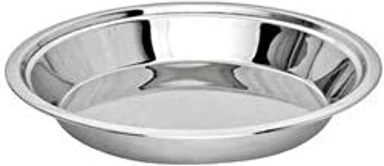 Vinod Stainless Steel Heavy Parat (Diameter - 31 cm, Height 4.7 cm)