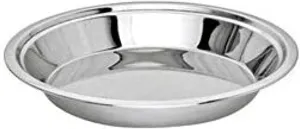 Vinod Stainless Steel Heavy Parat (Diameter - 31 cm, Height 4.7 cm)