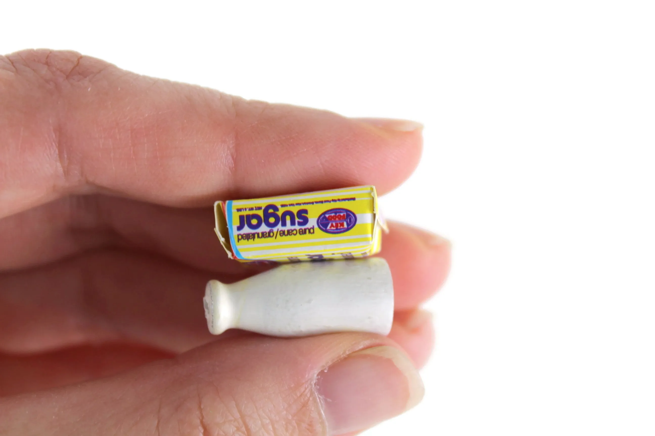 Vintage 1:12 Miniature Dollhouse Food Lot - Set of 12 Boxed Food & Cans