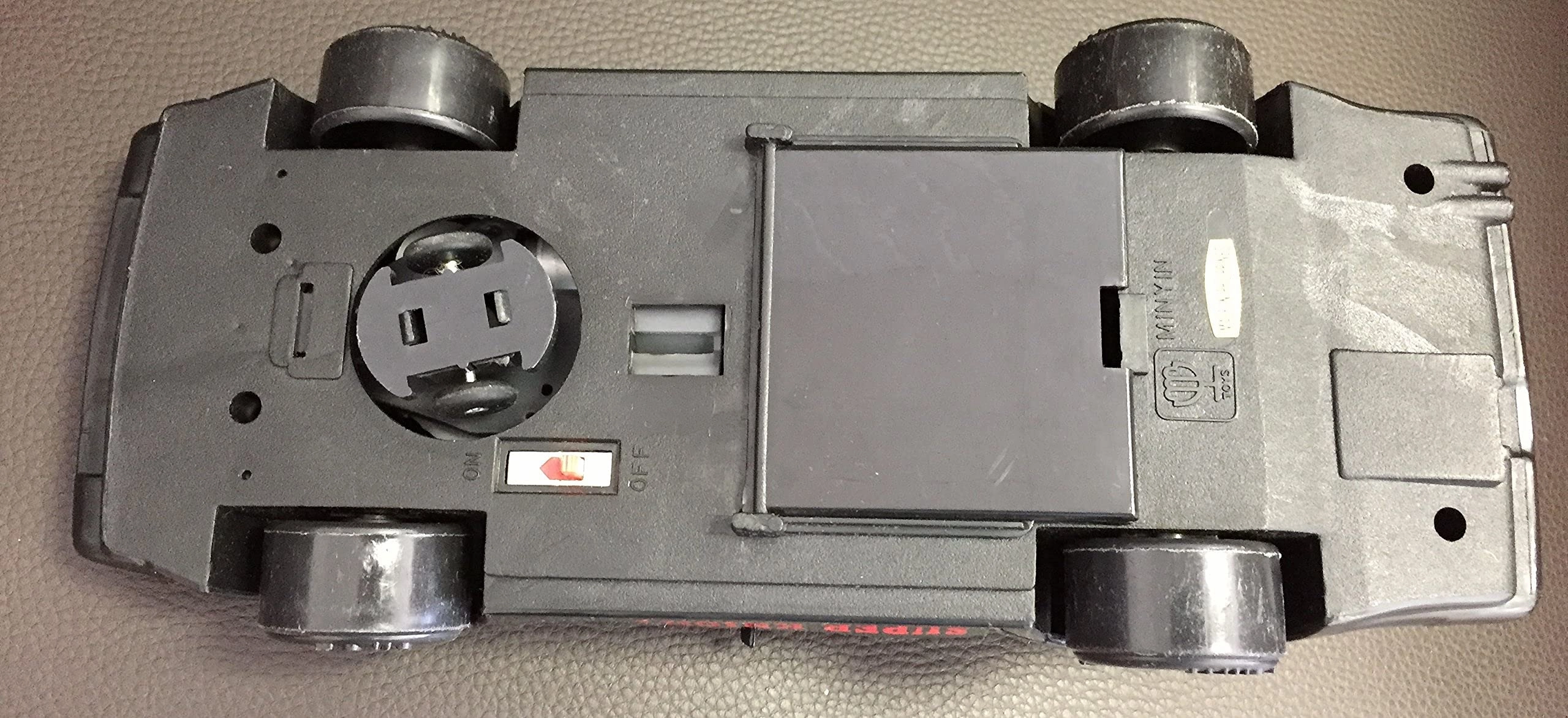 Vintage 1982 Min Yin Super Knight Rider Bootleg Battery Operated 1/16 Scale Model Car Nissan 300ZX Complete And Boxed