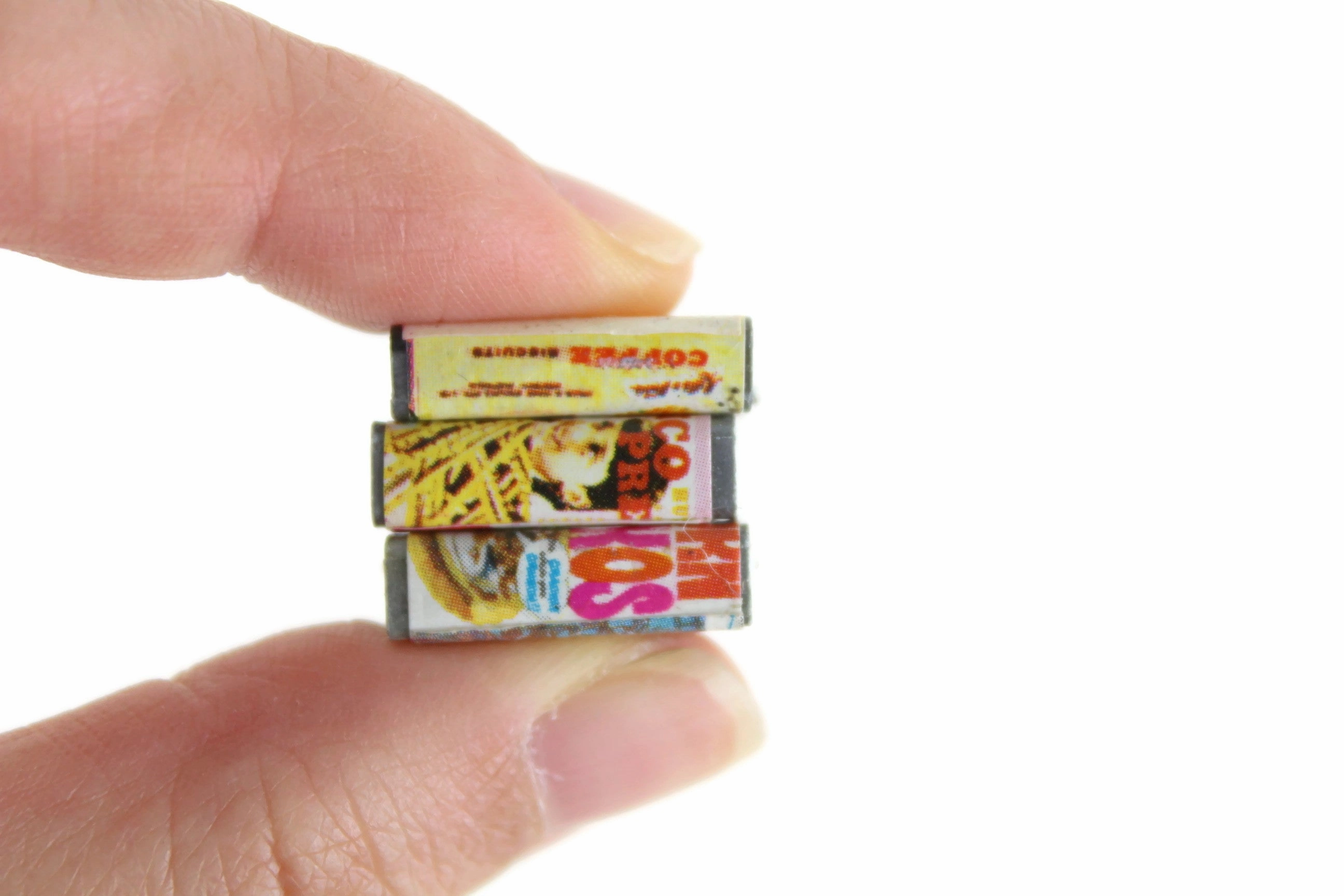 Vintage 1:12 Miniature Dollhouse Food Lot - Set of 6 Boxed Foods