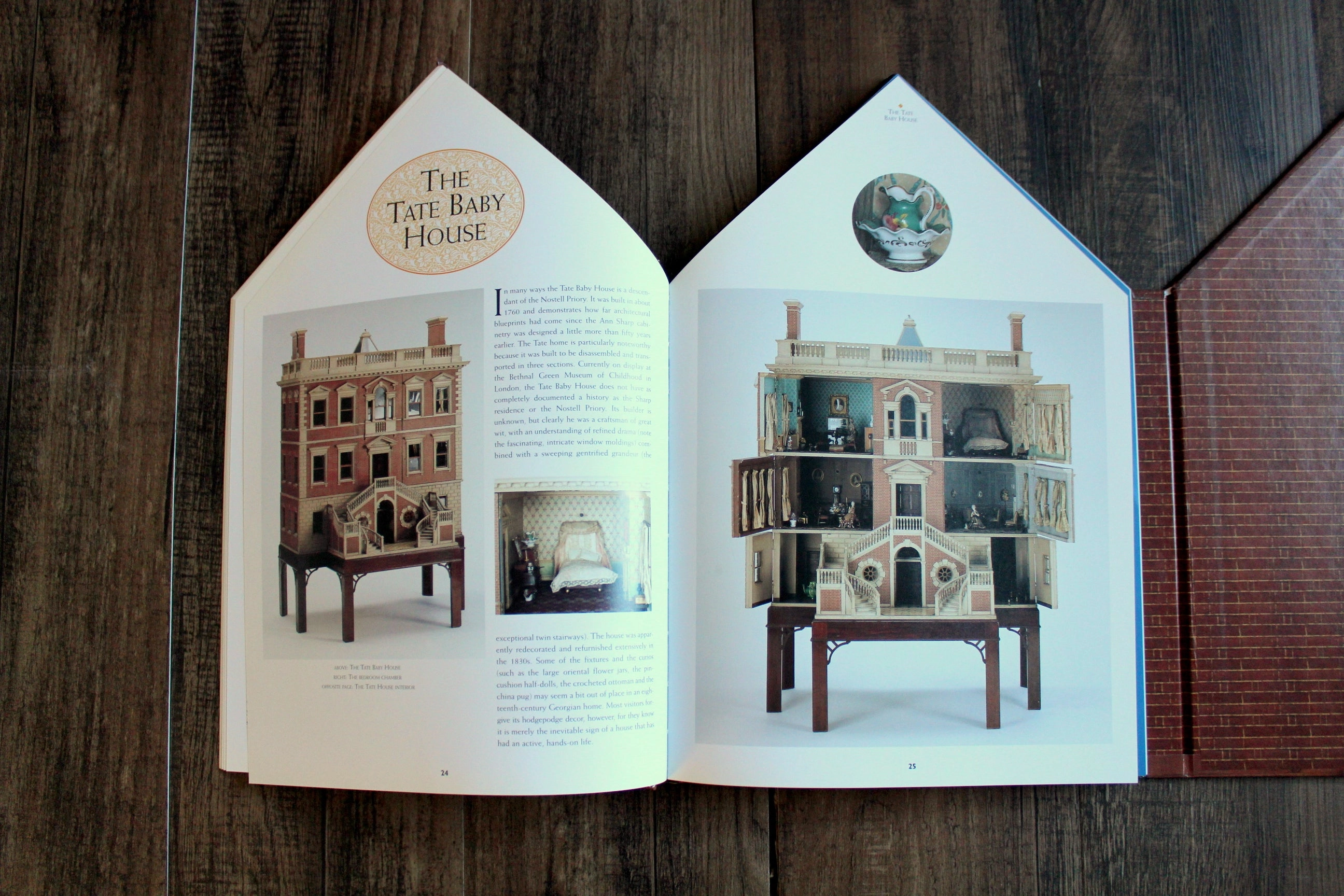 Vintage 'The Doll House Book' by Stephanie Finnegan, An Illustrated Guide to Miniature Mansions