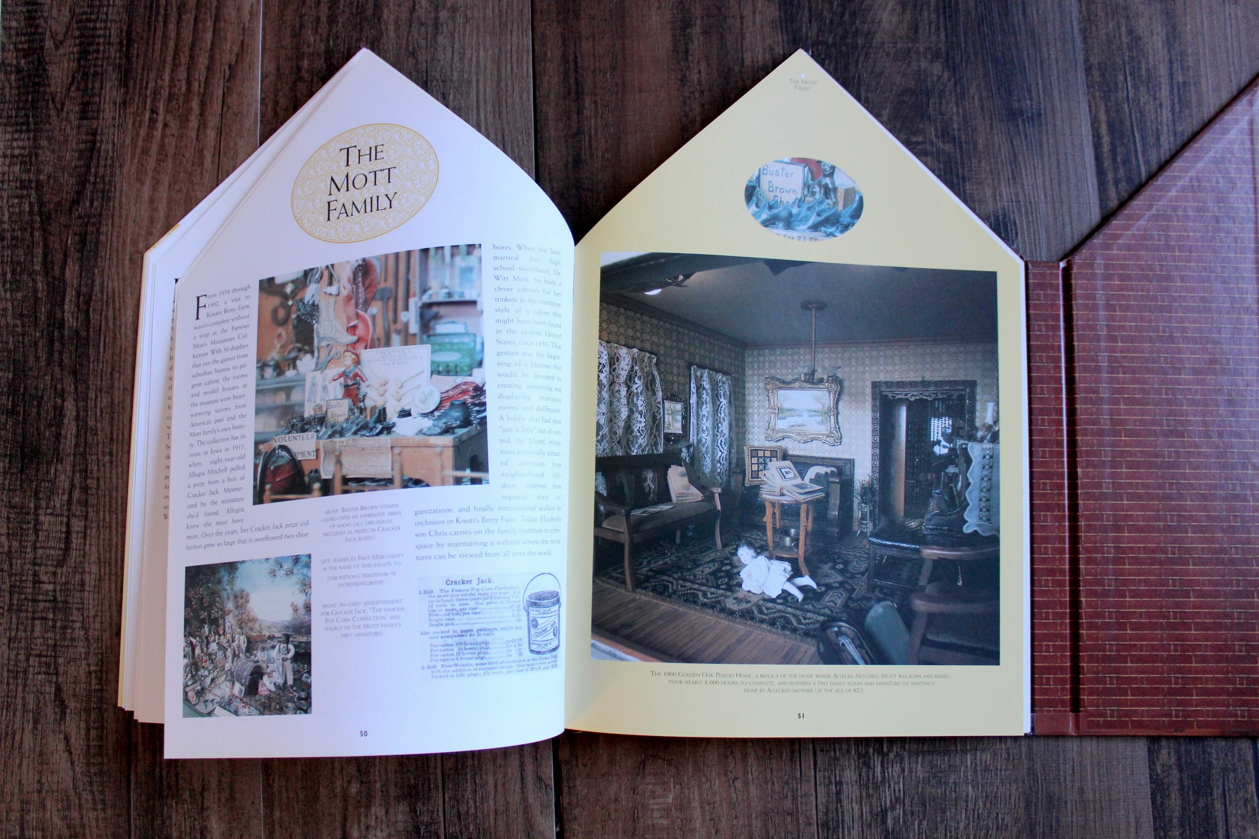 Vintage 'The Doll House Book' by Stephanie Finnegan, An Illustrated Guide to Miniature Mansions
