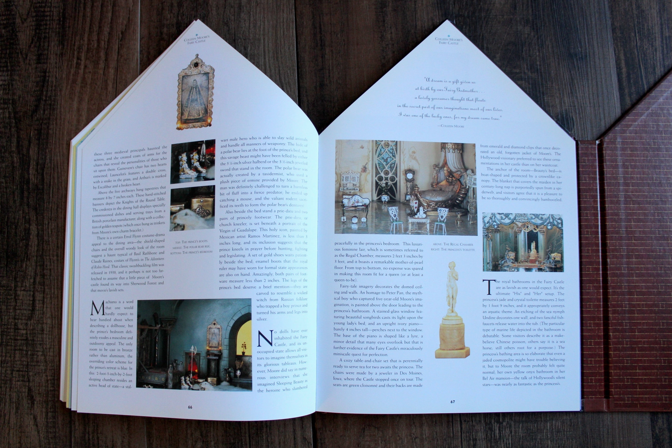 Vintage 'The Doll House Book' by Stephanie Finnegan, An Illustrated Guide to Miniature Mansions