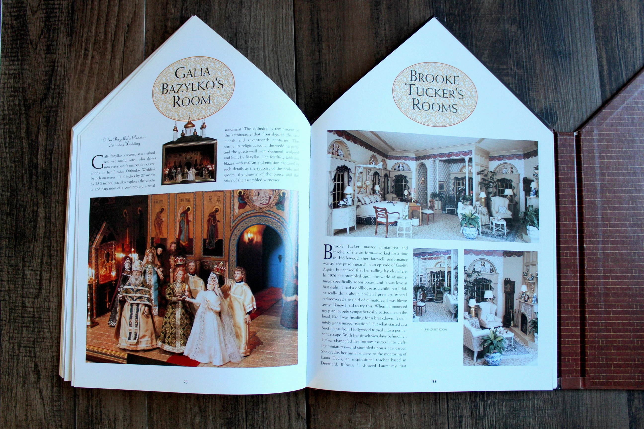 Vintage 'The Doll House Book' by Stephanie Finnegan, An Illustrated Guide to Miniature Mansions