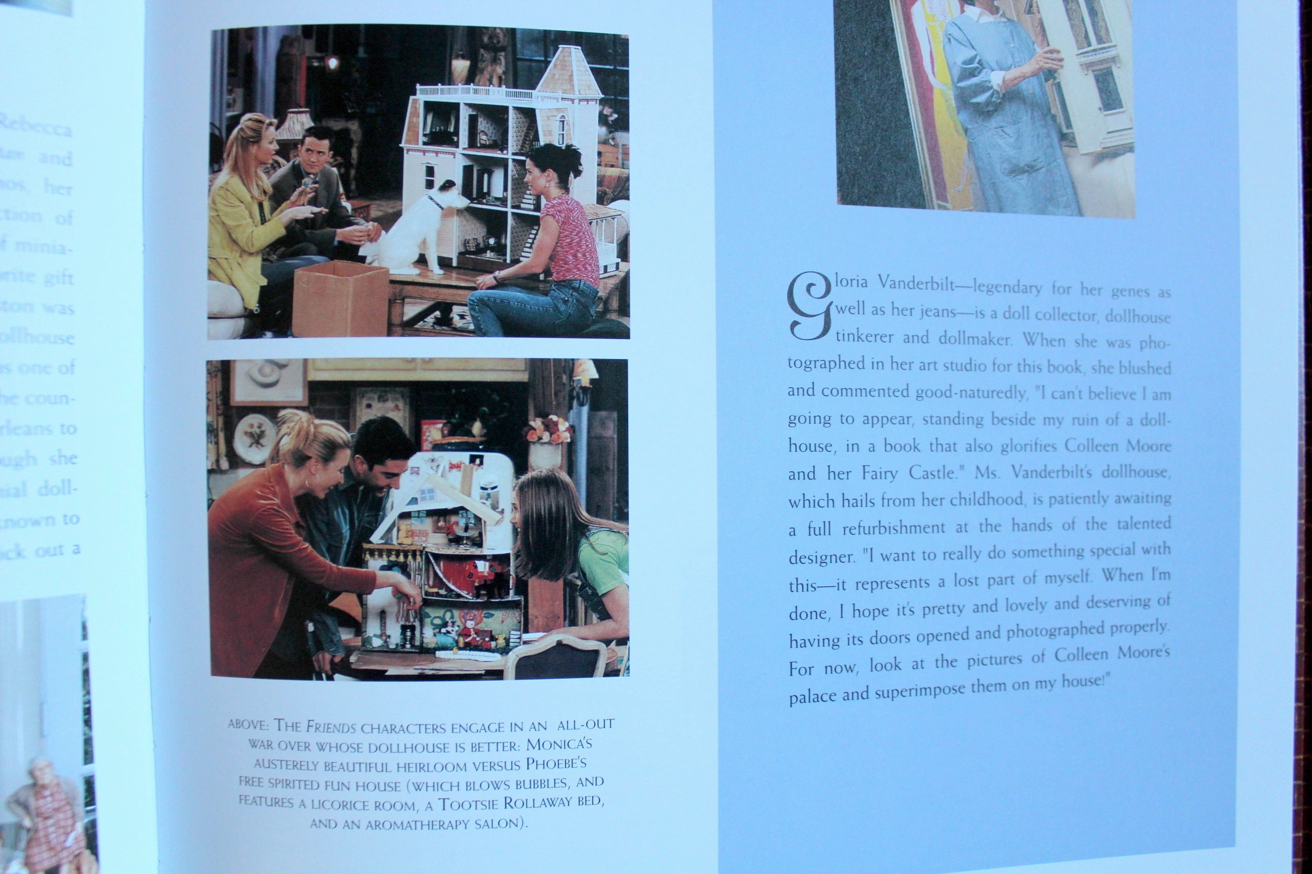Vintage 'The Doll House Book' by Stephanie Finnegan, An Illustrated Guide to Miniature Mansions