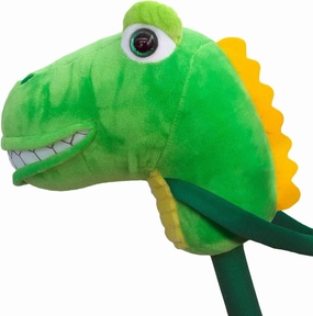 WALIKI Stick Horse Dinosaur Lala | Pretend Play Toy for Kids Ages 2 3 4 5 6 | Fun Gift for Boys and Girls | Cool Birthday Present