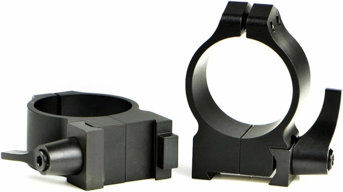 Warne Maxima 19Mm Dvtl Mat Hi 1In Qd Rings