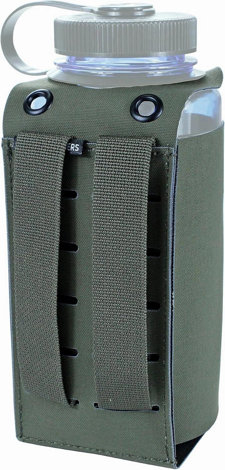 Water Bottle Holder Molle,JX Tacfancier Tactical Water Bottle Pouch for Belt Backpack Chest Rig, Canteen Pouch for 32oz Nalgene
