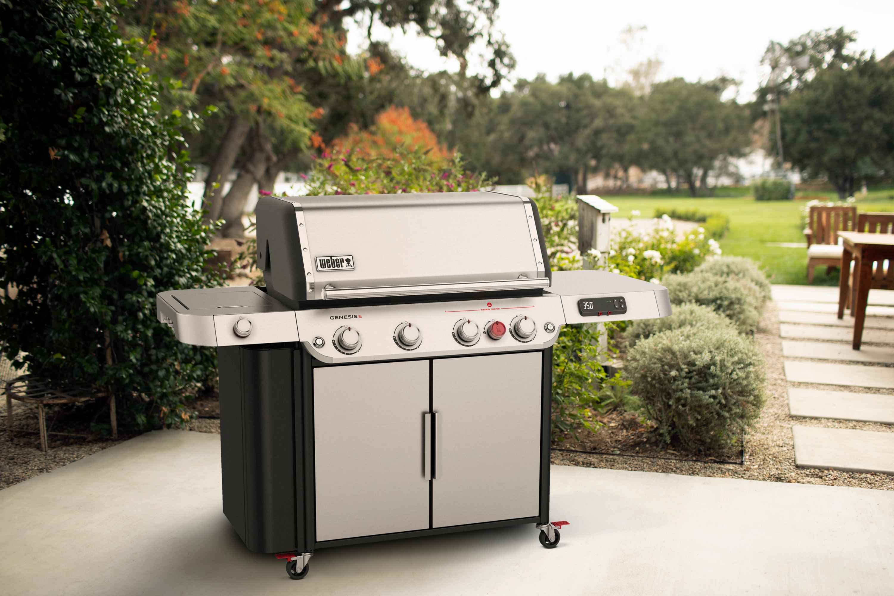 Weber Genesis SPX-435 Smart Gas Grill Stainless Steel - Propane