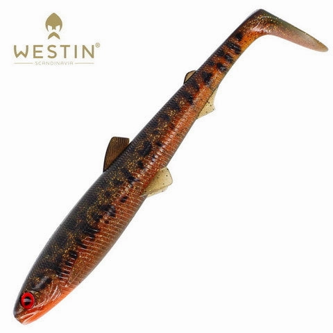 Westin BullTeez Shadtail 24cm / 107g LB (Unrigged)