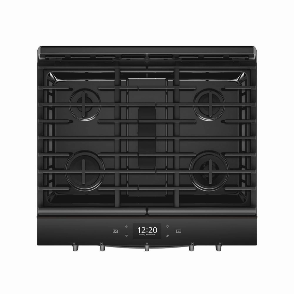 Whirlpool WEG750H0HV 5.8 Cu. Ft. Smart Slide-In Gas Range With Ez-2-Lift Hinged Cast-Iron Grates
