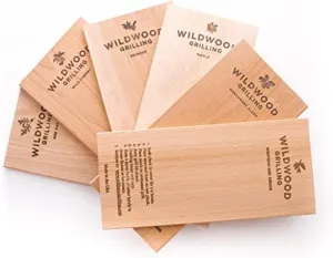 Wildwood Grilling - 5x11" 6 Grilling Plank Variety Pack