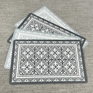 Wipeable PVC Moroccan Tile Placemats - 43cm x 28cm