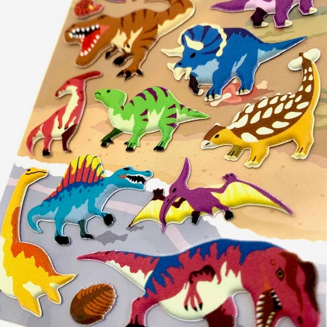 X 76155 DINOSAUR STICKERS-DISCONTINUED