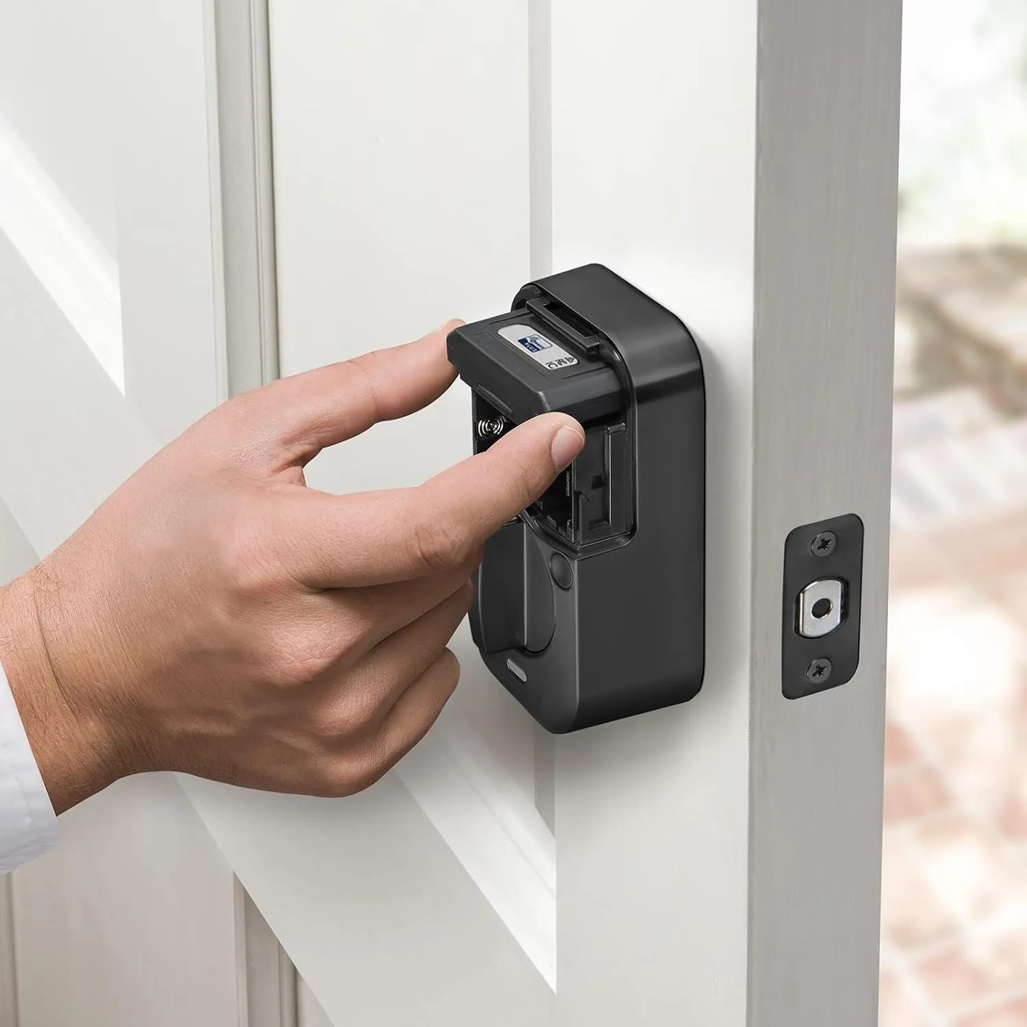 Yale Assure Lock 2 Deadbolt, Black Suede Keypad Code Door Lock with Z-Wave and Back-Up Key for Front or Back Entry Door, YRD410-ZW2-BSP