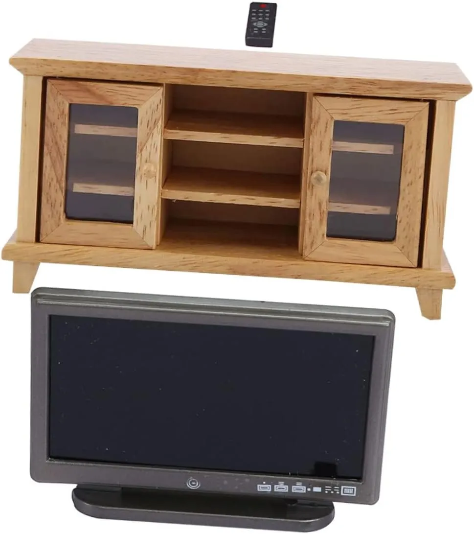 Yardwe 1Set Scale Furniture for Dollhouse Decor House Accessories for Creating Living Scenes
