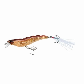 Yo-Zuri Crystal 3D Shrimp SS 90mm 3.5in Holo UVRootbeer
