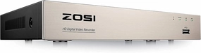 ZOSI H.265  5MP Lite 8 Channel CCTV DVR Recorder,8CH 1080p Hybrid 4-in-1 Analog/AHD/TVI/CVI Surveillance DVR for 720P/1080P Security Camera System, Not with Hard Drive (Renewed)